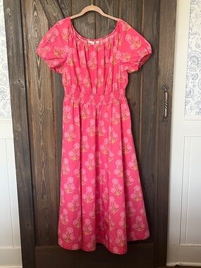 Boden floral midi dress